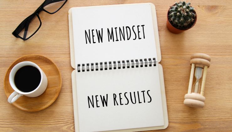 mindset organizzato per crescita personale